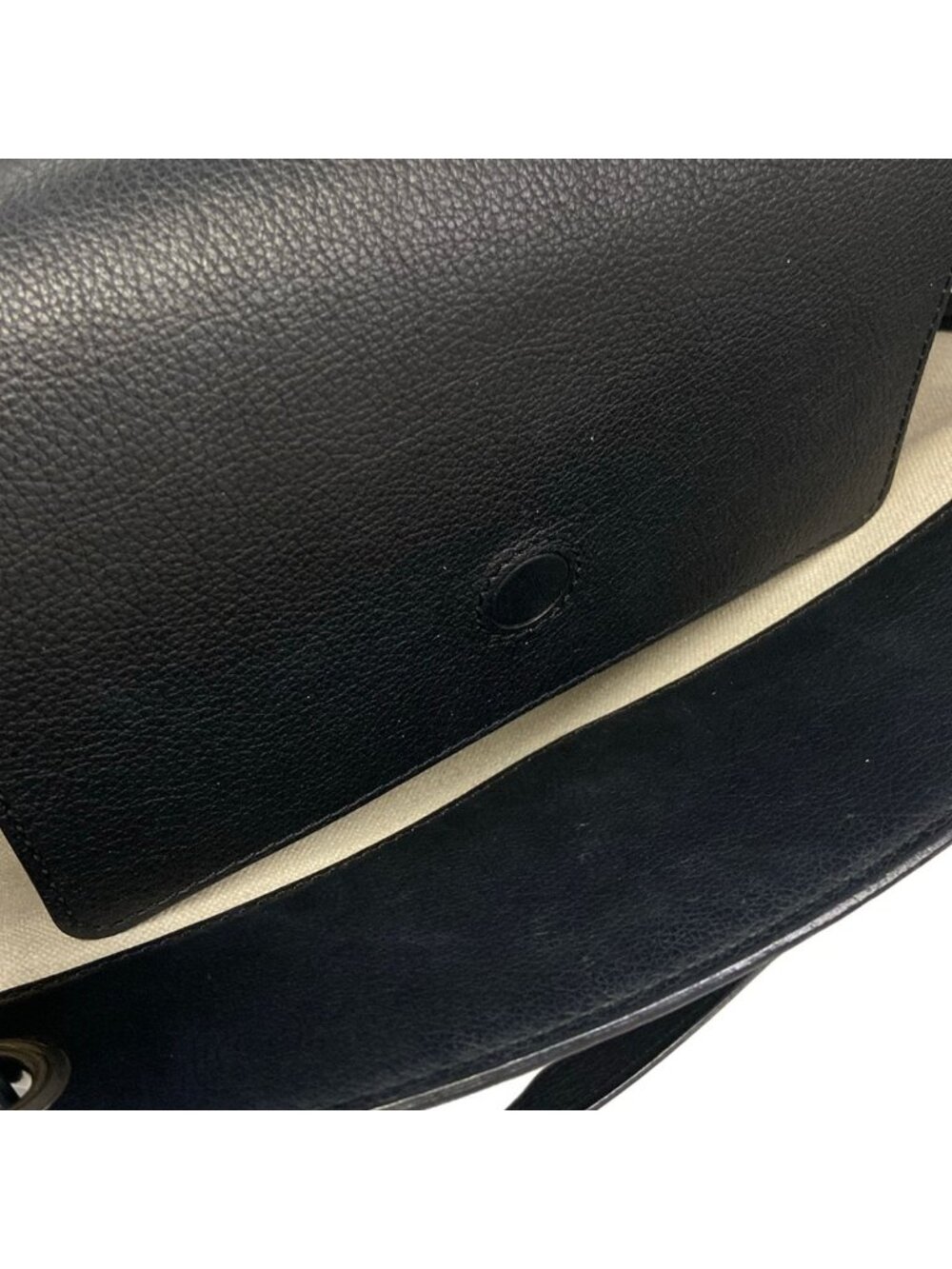 Goyard Tote Bag Luet PM Dark Brown Black Leather - Picture 12 of 15